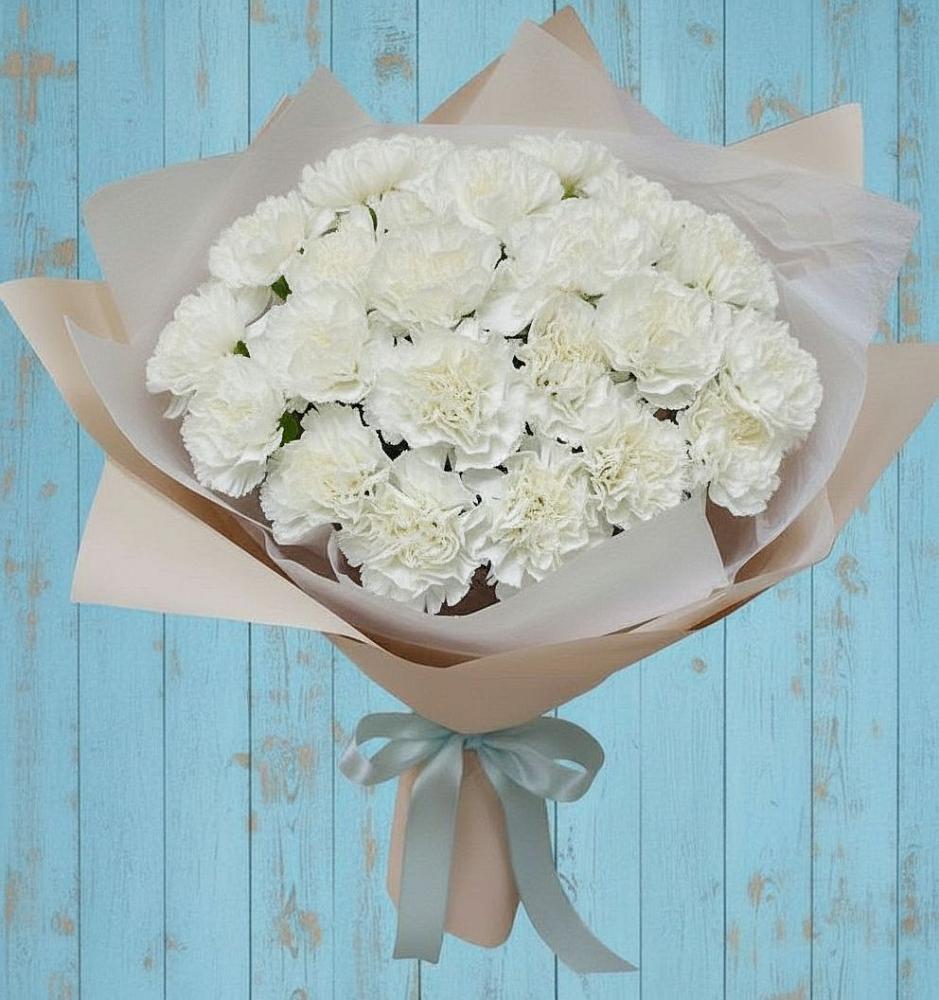 Букет цветов из: Гвоздики в Муриково