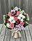 Букет цветов из: Альстромерии, Гвоздики, Розы и Хризантемы в Муриково