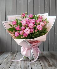 Букет Розовый кустик в Муриково