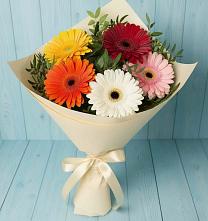 Букет цветов из:  Герберы в Муриково