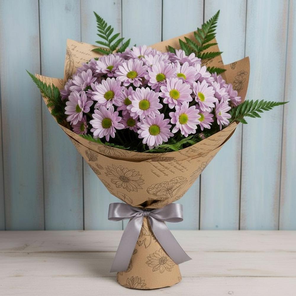 Букет цветов из: Хризантемы в Муриково