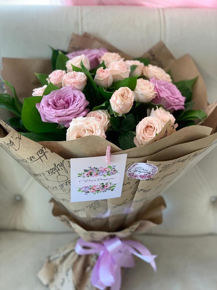 Букет цветов из: Розы в Муриково