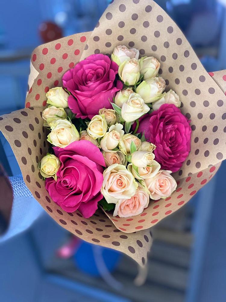 Букет цветов из: Розы в Муриково