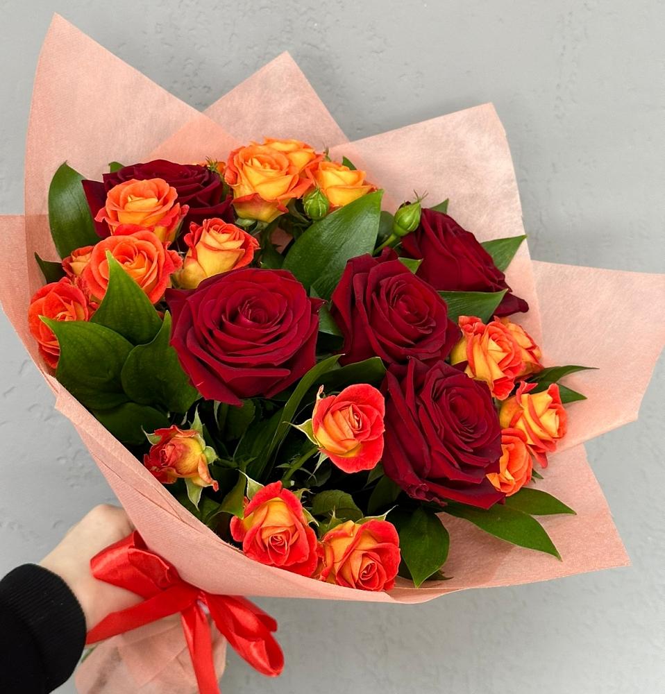 Букет Любовь и восторг в Муриково