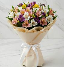 Букет цветов из:  Альстромерии в Муриково