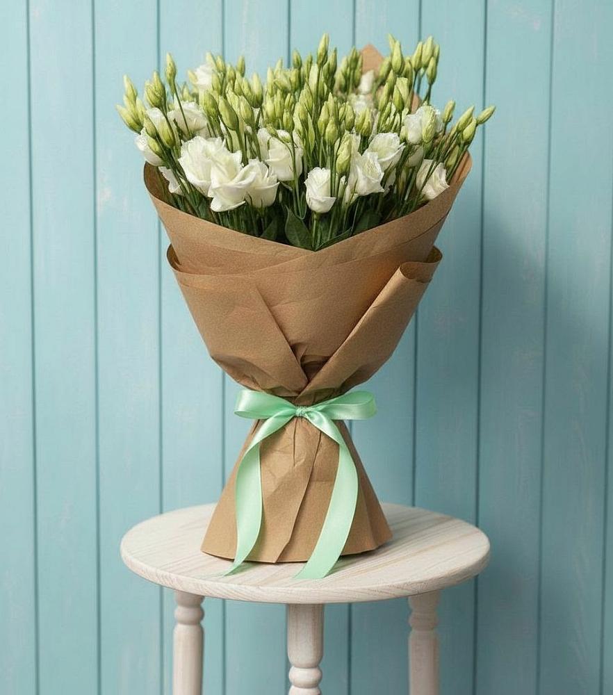 Букет цветов из: Лизиантусы в Муриково