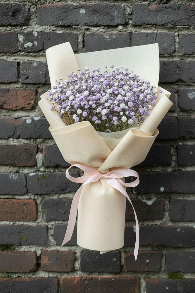 Букет цветов из: Гипсофила в Муриково