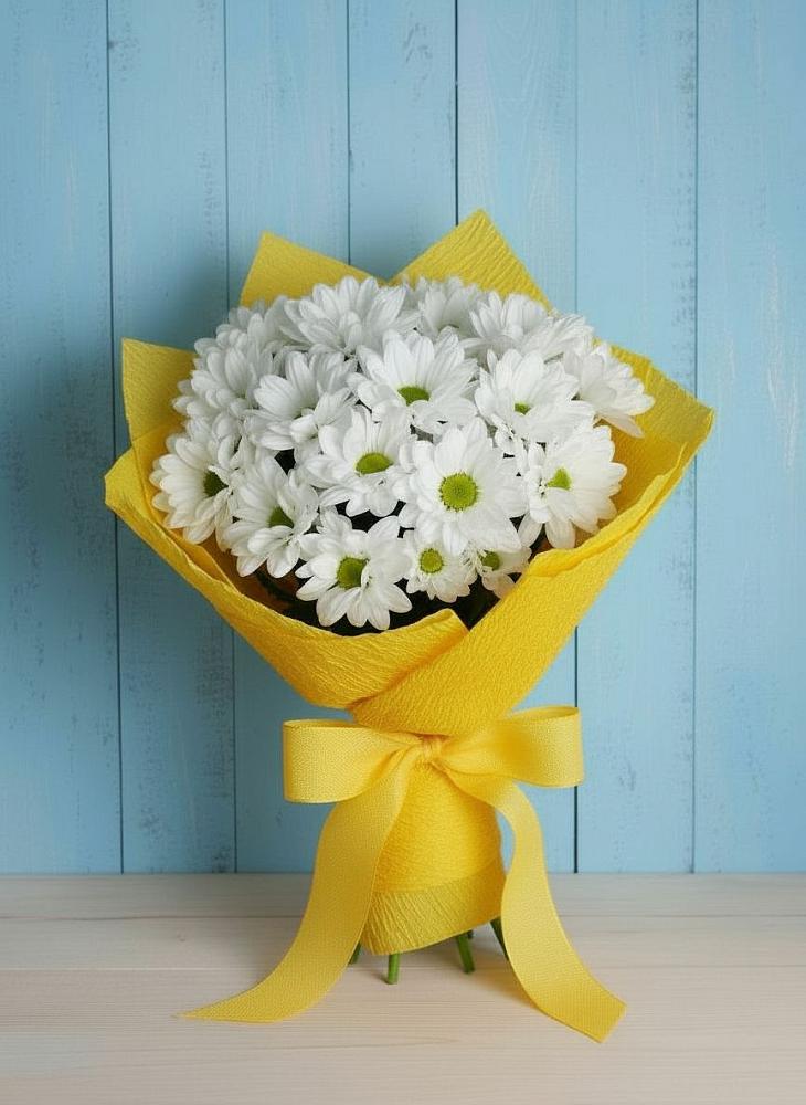 Букет цветов из: Хризантемы в Муриково