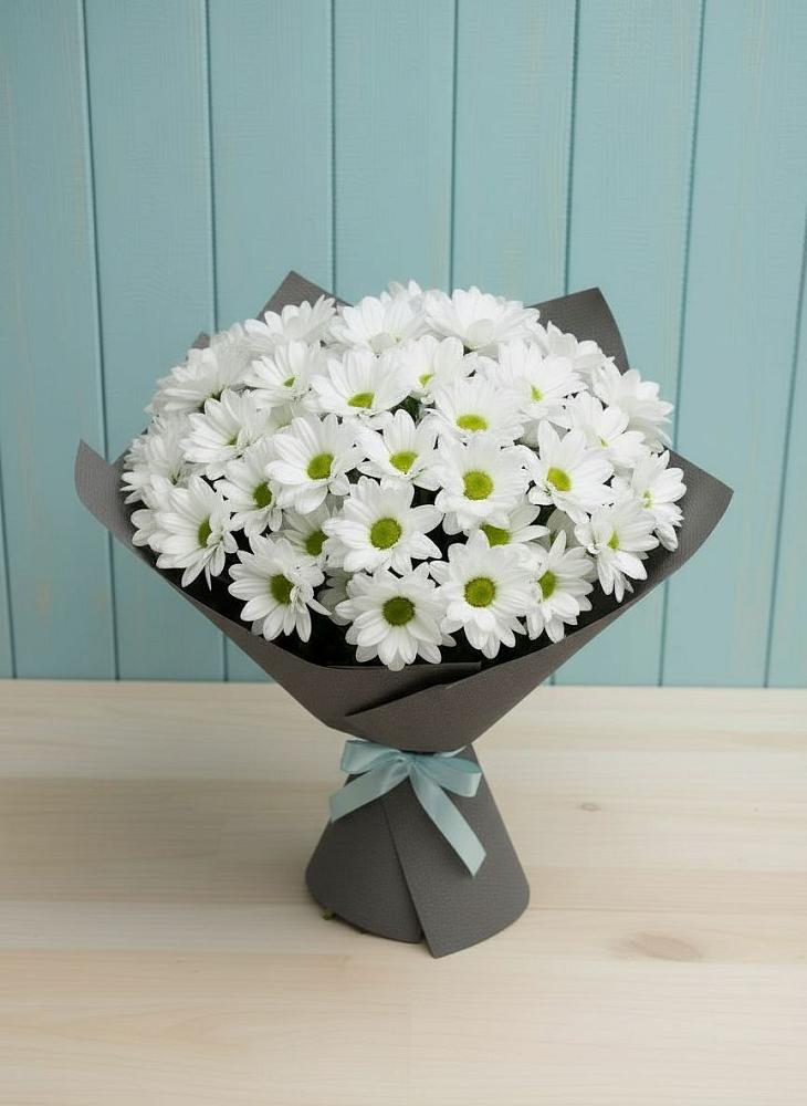 Букет цветов из: Хризантемы в Муриково