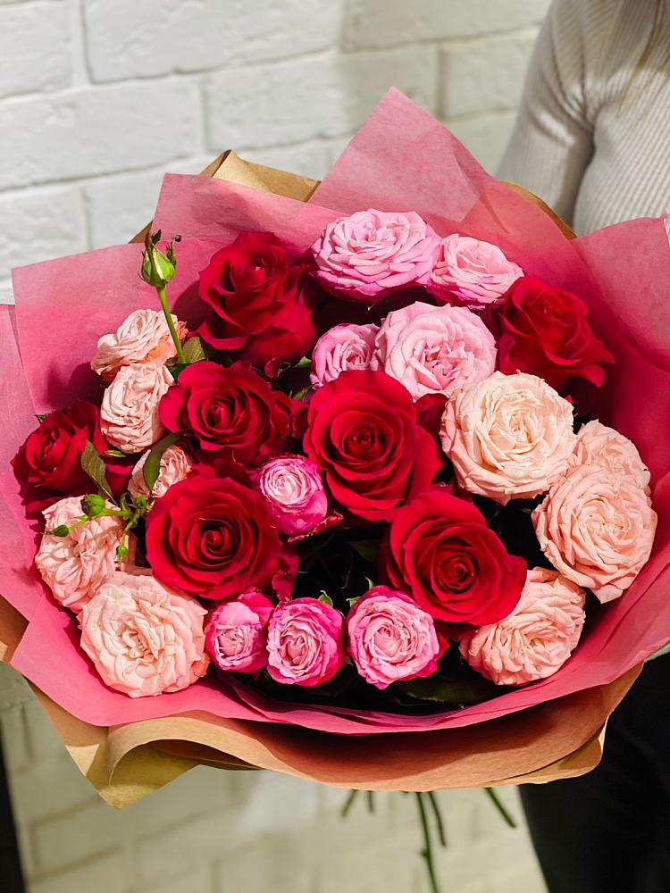 Букет цветов из: Розы в Муриково