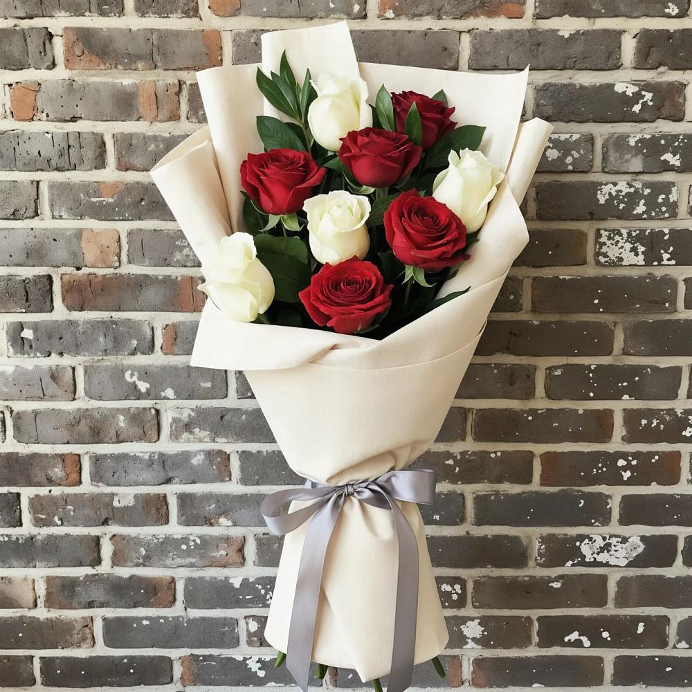 Букет цветов из: Розы в Муриково