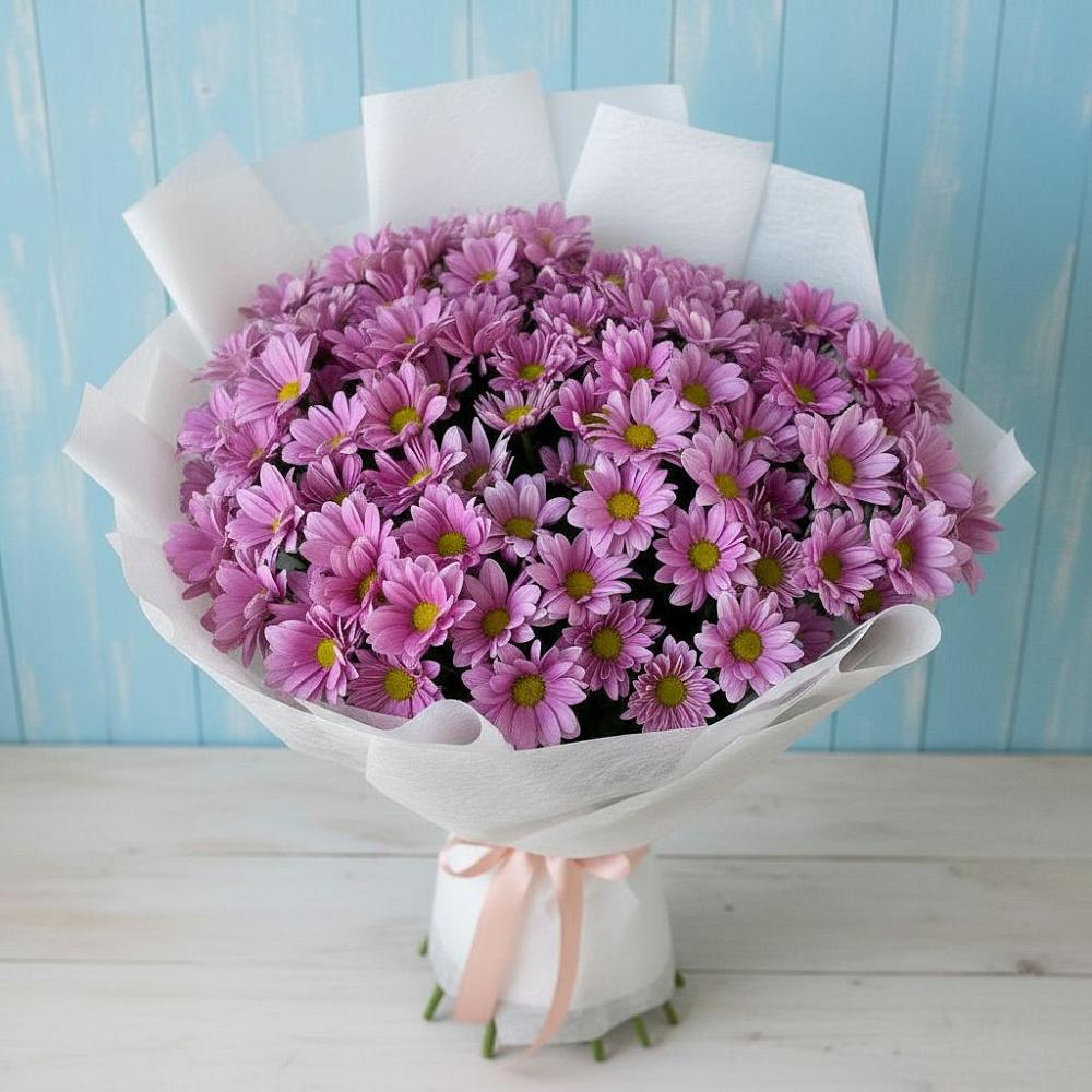 Букет цветов из: Хризантемы в Муриково