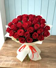 Букет 29 Красных роз в Муриково