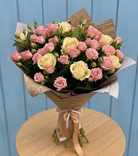 Букет цветов из:  Розы в Муриково