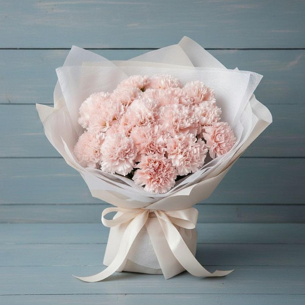 Букет цветов из: Гвоздики в Муриково