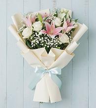 Букет цветов из:  Лилии в Муриково