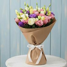 Букет цветов из:  Лизиантусы в Муриково