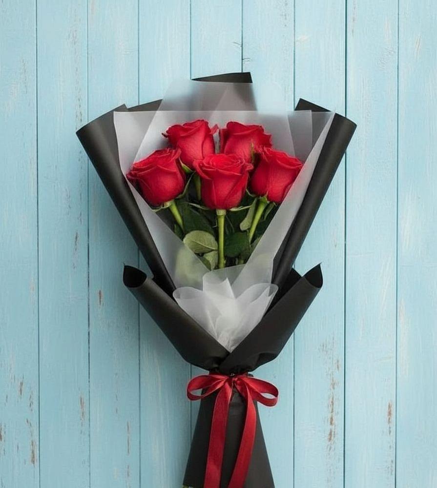 Букет цветов из: Розы в Муриково