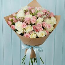 Букет цветов из:  Розы в Муриково